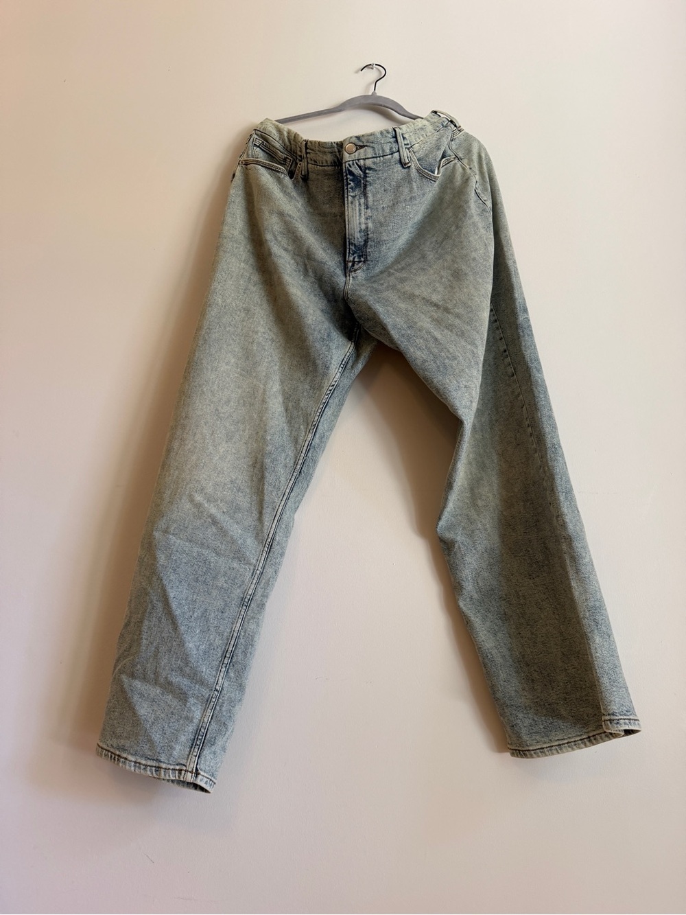 Good American Good ’90s Relaxed Jeans NWT Size 15 32”